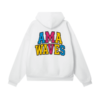 MULTI-COLOR  PIANO X AMA WAVES HEAVYWEIGHT HIDDEN POCKET HOODIE