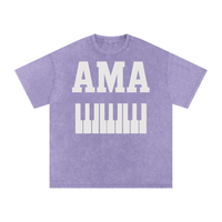 AMAPIANO ACID WASH OVERSIZED  T-SHIRT
