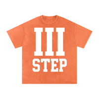 III STEP ACID WASH OVERSIZED T-SHIRT