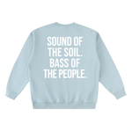 AFROHOUSE OVERSIZED CREWNECK SWEATSHIRT
