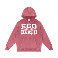 EGO DEATH x AFRO HOUSE SNOW-WASH HOODIE