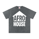 AFRO HOUSE SNOW WASH OVERSIZED T-SHIRT