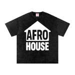 AFRO HOUSE SNOW WASH OVERSIZED T-SHIRT