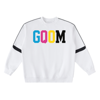 GQOM OVERSIZED CREWNECK SWEATSHIRT – LOG DRUM LIFE EDITION