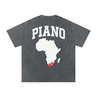 AMAPIANO ACID WASH OVERSIZED  T-SHIRT
