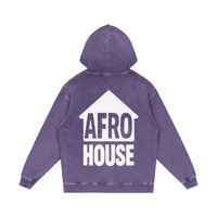 EGO DEATH x AFRO HOUSE SNOW-WASH HOODIE