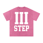 III STEP ACID WASH OVERSIZED T-SHIRT