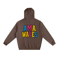 GQOM FLEECE HIGH-NECK HOODIE