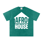 AFRO HOUSE SNOW WASH OVERSIZED T-SHIRT