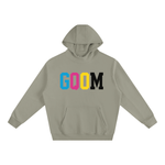 GQOM FLEECE HIGH-NECK HOODIE