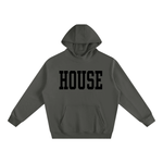 HOUSE FLOW HIGH-NECK FLEECE HOODIE