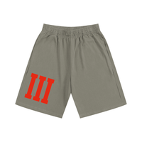 III STEP ESSENTIAL HEAVYWEIGHT COTTON SHORTS