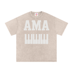 AMAPIANO ACID WASH OVERSIZED  T-SHIRT