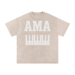 AMAPIANO ACID WASH OVERSIZED  T-SHIRT