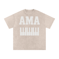 AMAPIANO ACID WASH OVERSIZED  T-SHIRT