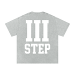 III STEP ACID WASH OVERSIZED T-SHIRT