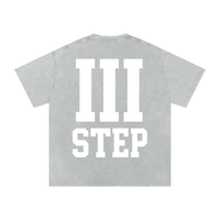 III STEP ACID WASH OVERSIZED T-SHIRT