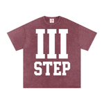 III STEP ACID WASH OVERSIZED T-SHIRT