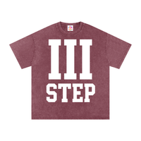 III STEP ACID WASH OVERSIZED T-SHIRT