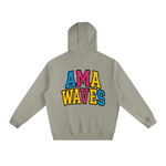 GQOM FLEECE HIGH-NECK HOODIE