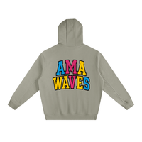GQOM FLEECE HIGH-NECK HOODIE