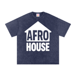 AFRO HOUSE SNOW WASH OVERSIZED T-SHIRT