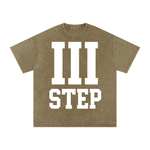 III STEP ACID WASH OVERSIZED T-SHIRT