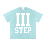 III STEP ACID WASH OVERSIZED T-SHIRT