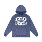 EGO DEATH x AFRO HOUSE SNOW-WASH HOODIE
