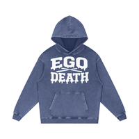 EGO DEATH x AFRO HOUSE SNOW-WASH HOODIE