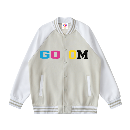 GQOM VARSITY JACKET - TWO TONE RAGLAN SLEEVE