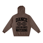HOUSE FLOW HIGH-NECK FLEECE HOODIE