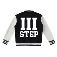 III STEP VARSITY JACKET- TWO-TONE FLEECE