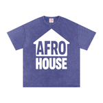 AFRO HOUSE SNOW WASH OVERSIZED T-SHIRT