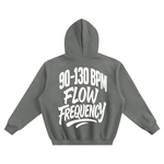 AFRO HOUSE FLOW FREQUENCY FLEECE BOXY HOODIE