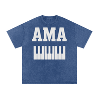 AMAPIANO ACID WASH OVERSIZED  T-SHIRT