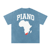 AMAPIANO ACID WASH OVERSIZED  T-SHIRT