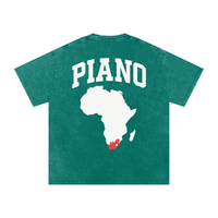 AMAPIANO ACID WASH OVERSIZED  T-SHIRT