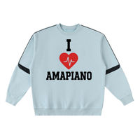 I ❤️ AMAPIANO / LOG DRUM LIFE OVERSIZED SWEATSHIRT