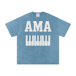 AMAPIANO ACID WASH OVERSIZED  T-SHIRT