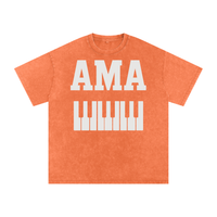 AMAPIANO ACID WASH OVERSIZED  T-SHIRT