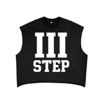 III STEP FRENCH TERRY BOXY TANK TOP