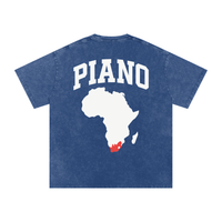 AMAPIANO ACID WASH OVERSIZED  T-SHIRT