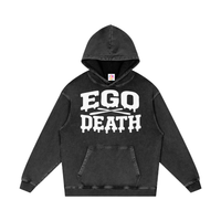 EGO DEATH x AFRO HOUSE SNOW-WASH HOODIE