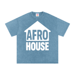 AFRO HOUSE SNOW WASH OVERSIZED T-SHIRT