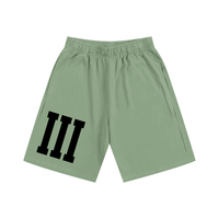 III STEP ESSENTIAL HEAVYWEIGHT COTTON SHORTS