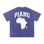 AMAPIANO ACID WASH OVERSIZED  T-SHIRT