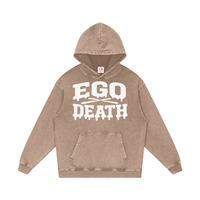 EGO DEATH x AFRO HOUSE SNOW-WASH HOODIE
