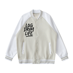 LOG DRUM LIFE VARSITY JACKET – TWO TONED FLEECE