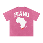 AMAPIANO ACID WASH OVERSIZED  T-SHIRT